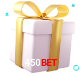 Receba seus bônus de boas-vindas no 450Bet